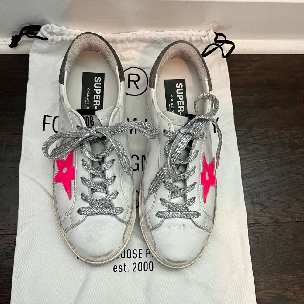 Golden Goose Super Star Low Top Sneaker